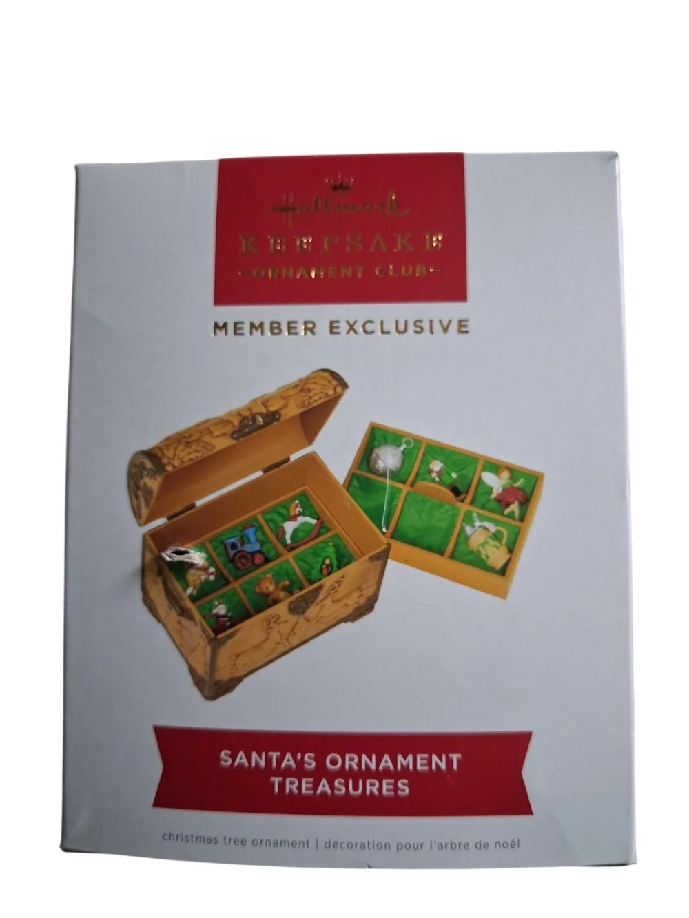 Hallmark Santa's Ornament Treasures Ornament